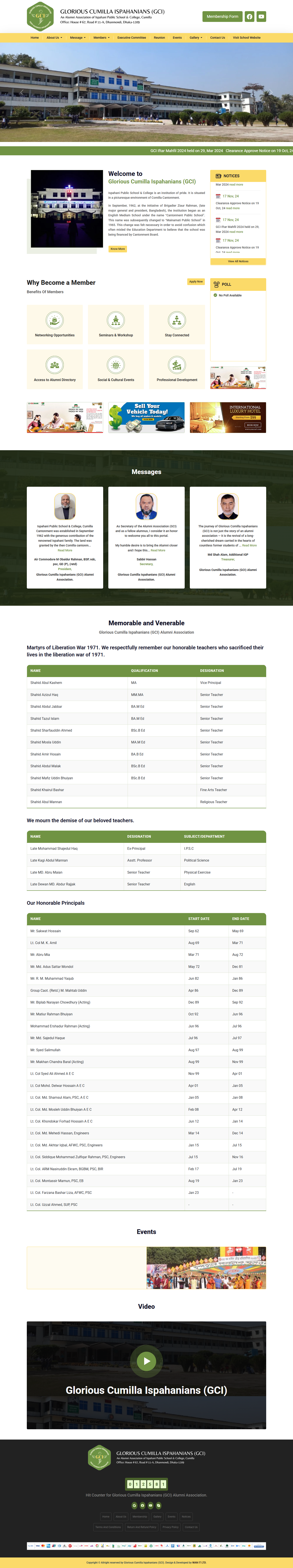 Glorious Cumilla Ispahanians (GCI)